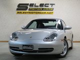 2000 Arctic Silver Metallic Porsche 911 Carrera Cabriolet #117623466