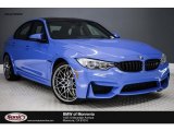 2017 Yas Marina Blue Metallic BMW M3 Sedan #117630152