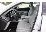 2017 Acura TLX V6 SH-AWD Advance Sedan Graystone Interior