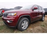 2017 Velvet Red Pearl Jeep Grand Cherokee Laredo #117634708