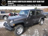 2017 Granite Crystal Metallic Jeep Wrangler Unlimited Sport 4x4 #117634678