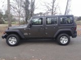 2017 Granite Crystal Metallic Jeep Wrangler Unlimited Sport 4x4 #117634602