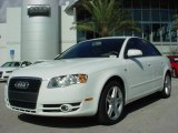 2007 Ibis White Audi A4 2.0T Sedan #1172296