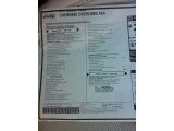 2017 Jeep Cherokee Overland 4x4 Window Sticker