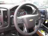 2017 Chevrolet Silverado 1500 LTZ Double Cab 4x4 Steering Wheel