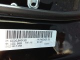 2017 Charger Color Code for Pitch-Black - Color Code: PX8