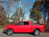 2017 Flame Red Ram 1500 Big Horn Crew Cab 4x4 #117679981