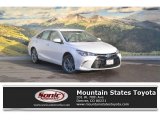 2017 Blizzard White Pearl Toyota Camry XLE #117705615