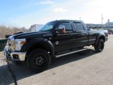 2011 Tuxedo Black Ford F350 Super Duty Lariat Crew Cab 4x4 #117705902