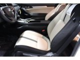 2017 Honda Civic LX-P Coupe Black/Ivory Interior