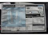 2017 Honda Accord Hybrid Touring Sedan Window Sticker