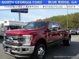 2017 Ruby Red Ford F350 Super Duty King Ranch Crew Cab 4x4 #117705563