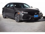 2017 Polished Metal Metallic Honda Civic LX Hatchback #117705787