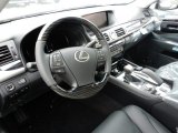 2017 Lexus LS 460 AWD Black Interior