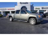 2011 Gray Green Metallic GMC Sierra 1500 SLE Crew Cab #117727395