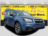 2017 Quartz Blue Pearl Subaru Forester 2.5i #117727221