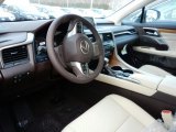 2017 Lexus RX 450h AWD Parchment Interior