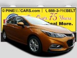 2017 Orange Burst Metallic Chevrolet Cruze LT #117761531