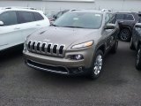 2017 Light Brownstone Pearl Jeep Cherokee Limited 4x4 #117773554