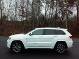 2017 Bright White Jeep Grand Cherokee Overland 4x4 #117773261