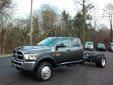 2017 Ram 5500 Tradesman Crew Cab 4x4 Chassis Front 3/4 View