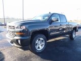 2017 Graphite Metallic Chevrolet Silverado 1500 LT Double Cab 4x4 #117773474