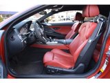2015 BMW M6 Coupe Front Seat
