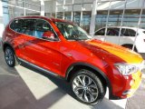 Melbourne Red Metallic BMW X3 in 2017