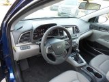 2017 Hyundai Elantra SE Gray Interior