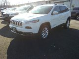 2017 Bright White Jeep Cherokee Limited 4x4 #117792702
