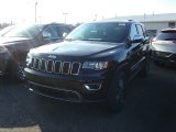 2017 Diamond Black Crystal Pearl Jeep Grand Cherokee Limited 4x4 #117792701