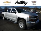 2017 Silver Ice Metallic Chevrolet Silverado 2500HD LT Crew Cab 4x4 #117792857