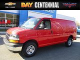 2017 Red Hot Chevrolet Express 2500 Cargo WT #117792523