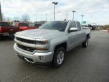 2017 Silver Ice Metallic Chevrolet Silverado 1500 LT Double Cab 4x4 #117826758