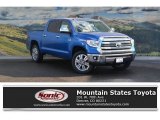 2017 Blazing Blue Pearl Toyota Tundra 1794 CrewMax 4x4 #117826600