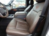 2016 Ford F350 Super Duty  King Ranch Crew Cab 4x4 DRW Front Seat
