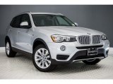 2017 BMW X3 Glacier Silver Metallic