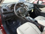 2017 Subaru Impreza 2.0i 4-Door Ivory Interior