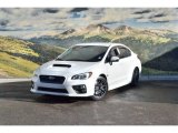Crystal White Pearl Subaru WRX in 2015
