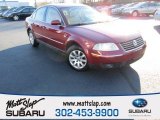 Colorado Red Pearl Volkswagen Passat in 2002