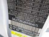 2017 Discovery Sport Color Code for Indus Silver Metallic - Color Code: 863