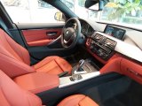 2017 BMW 4 Series 440i xDrive Gran Coupe Coral Red Interior
