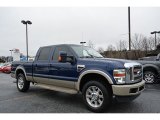 Dark Blue Pearl Metallic Ford F250 Super Duty in 2008