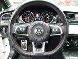 2016 Volkswagen Golf GTI 4 Door 2.0T SE Steering Wheel