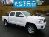 2015 Super White Toyota Tacoma TRD Sport Double Cab 4x4 #117890927