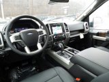 2017 Ford F150 Lariat SuperCrew 4X4 Black Interior