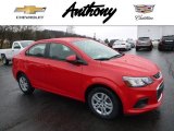 Red Hot Chevrolet Sonic in 2017