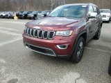 2017 Velvet Red Pearl Jeep Grand Cherokee Limited 4x4 #117910676
