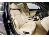 2017 BMW 7 Series 740i Sedan Canberra Beige Interior