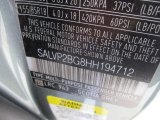 2017 Range Rover Evoque Color Code for Scotia Grey Metallic - Color Code: 943